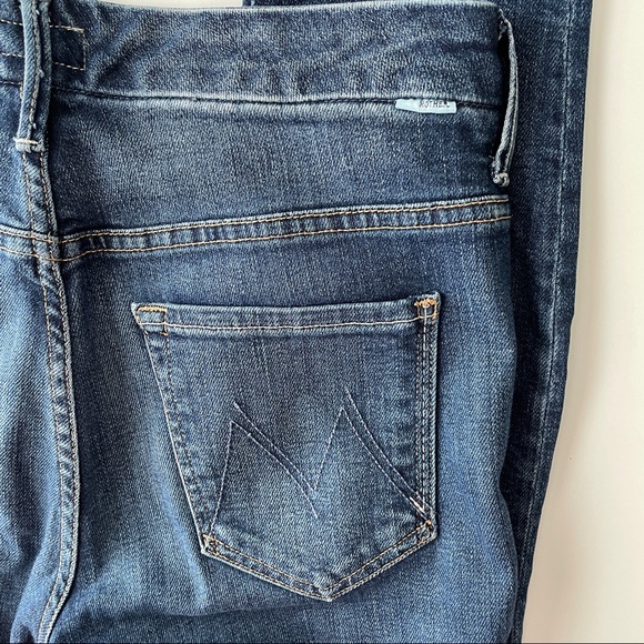MOTHER The High Waisted Looker in Pardon Skinny Jeans Womens 27 - Picture 6 of 7